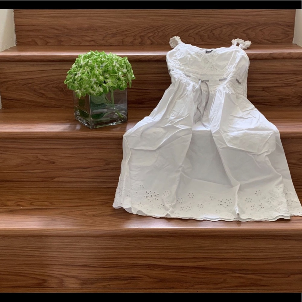YOUTH WHITE DKNY DRESS